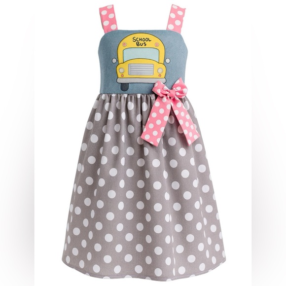 Back To School Bus Dress - Picture 1 of 1